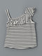 U-Neck Striped Girl Undershirt